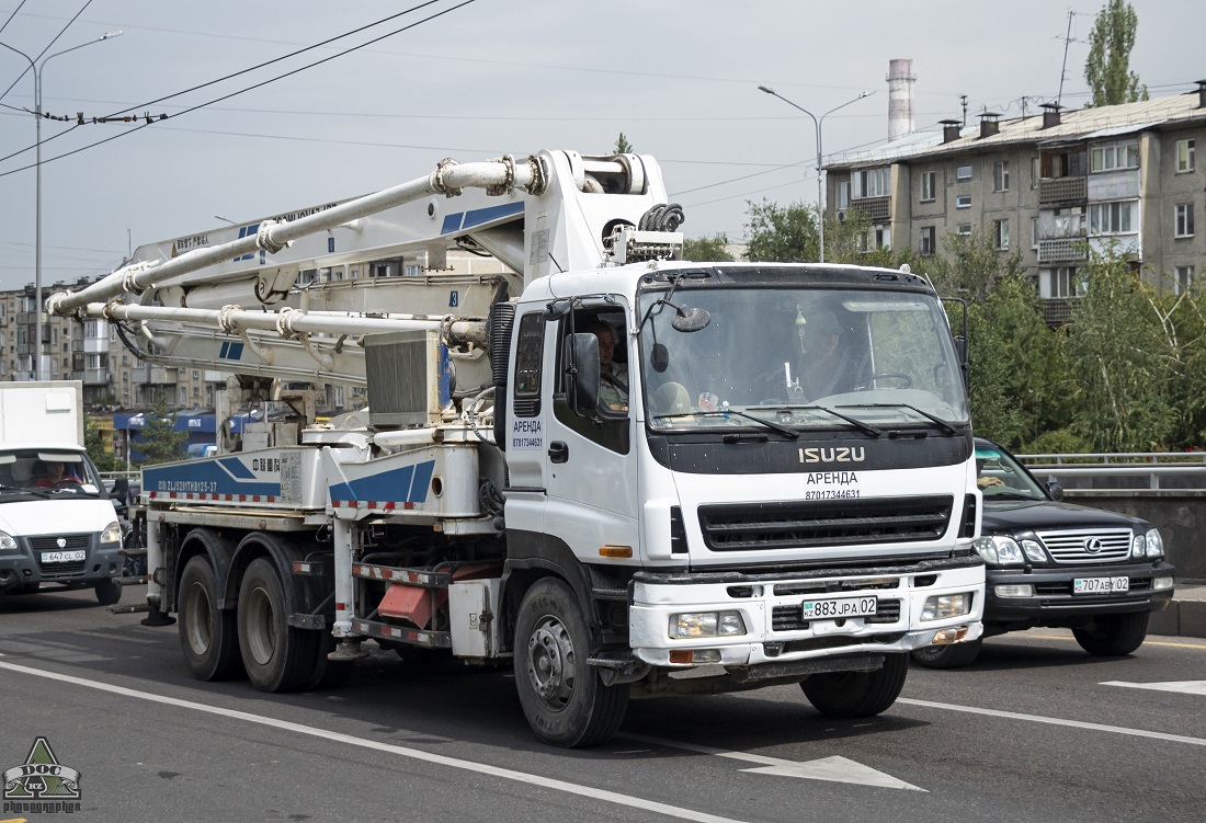 Алматы, № 883 JPA 02 — Isuzu Giga CYZ