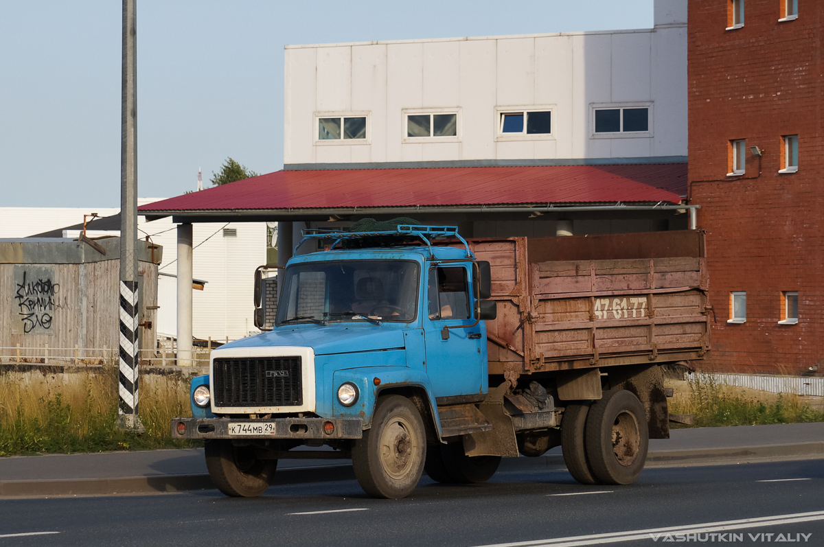 Архангельская область, № К 744 МВ 29 — ГАЗ-33072