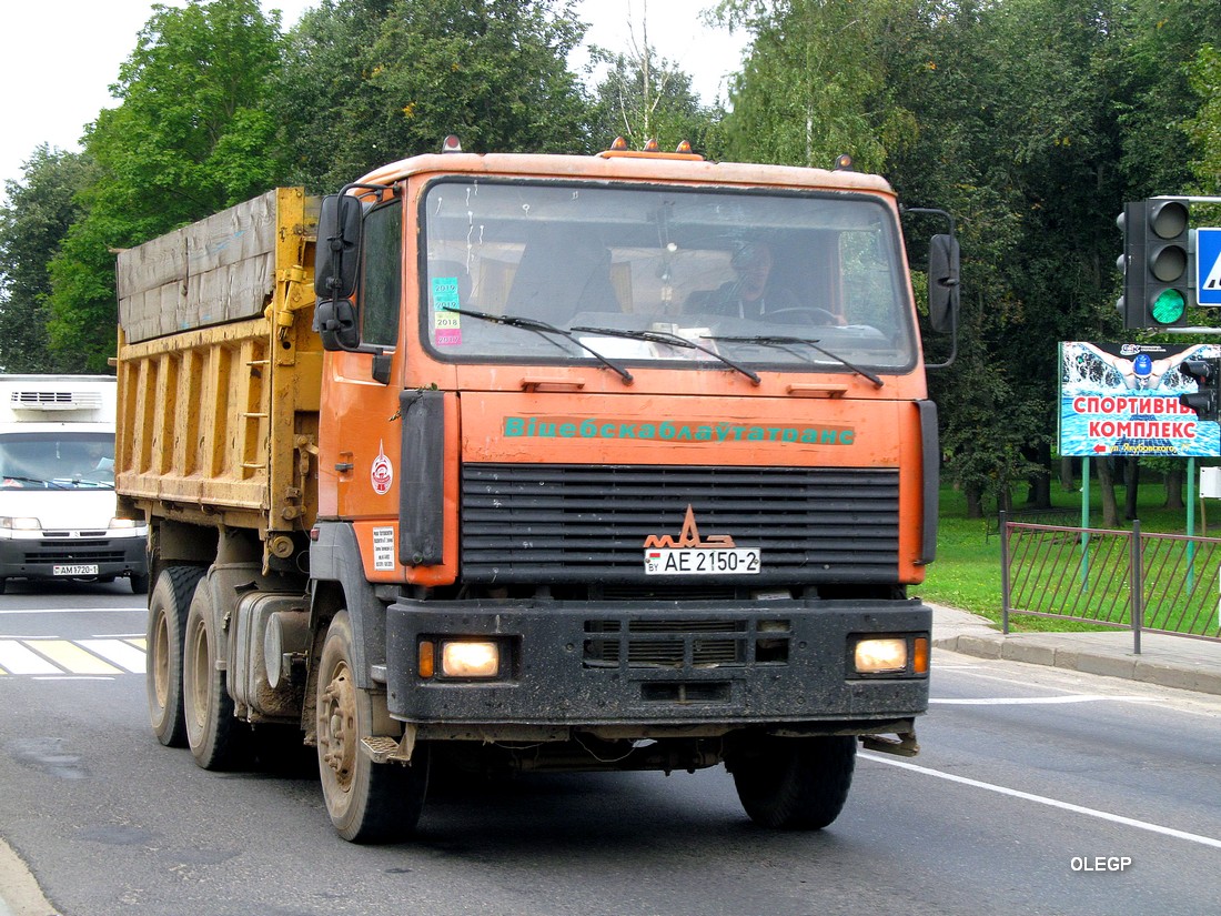 Витебская область, № АЕ 2150-2 — МАЗ-6501 (общая модель)