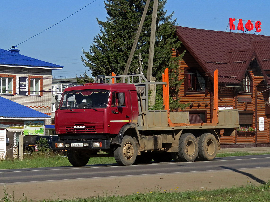 Кировская область, № У 150 НУ 43 — КамАЗ-53212