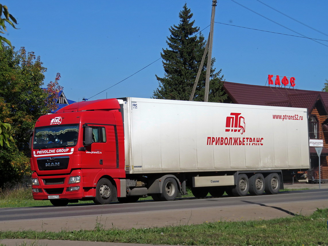 Нижегородская область, № Р 886 НУ 152 — MAN TGX ('2007) 18.440