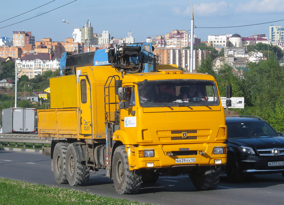 Калужская область, № Н 639 ХХ 40 — КамАЗ-43118-46