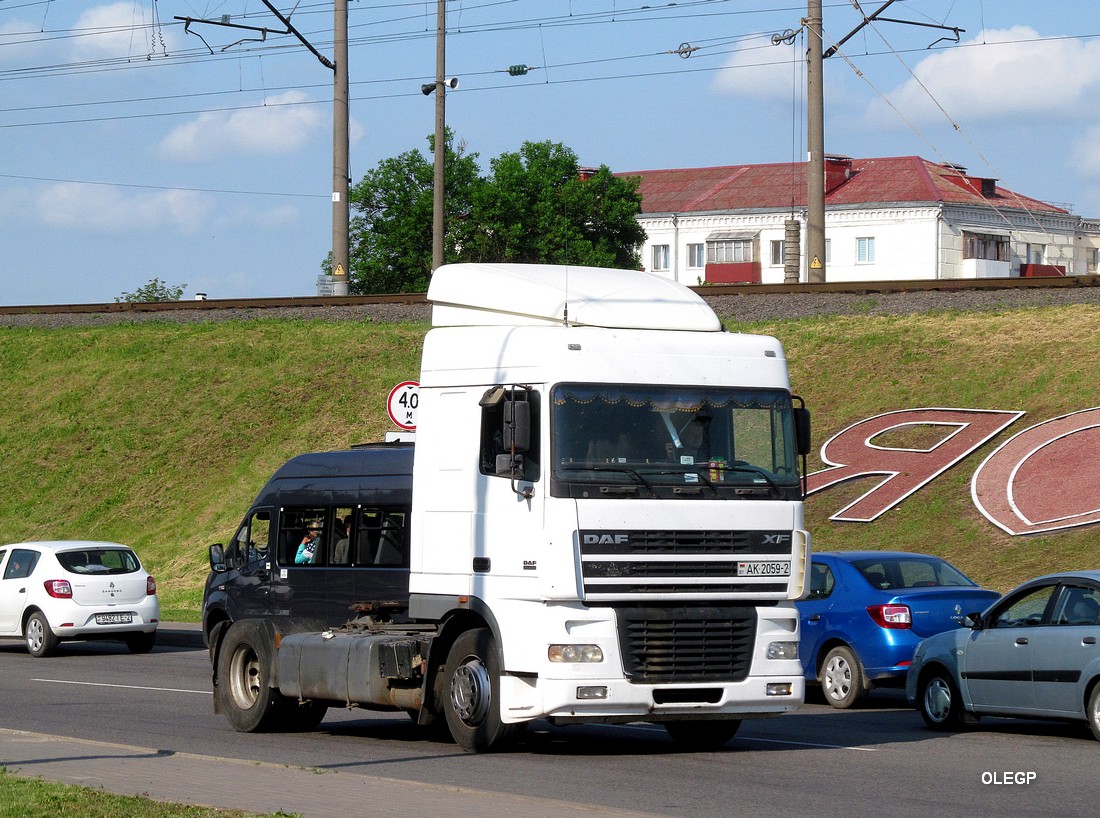 Витебская область, № АК 2059-2 — DAF XF95 FT