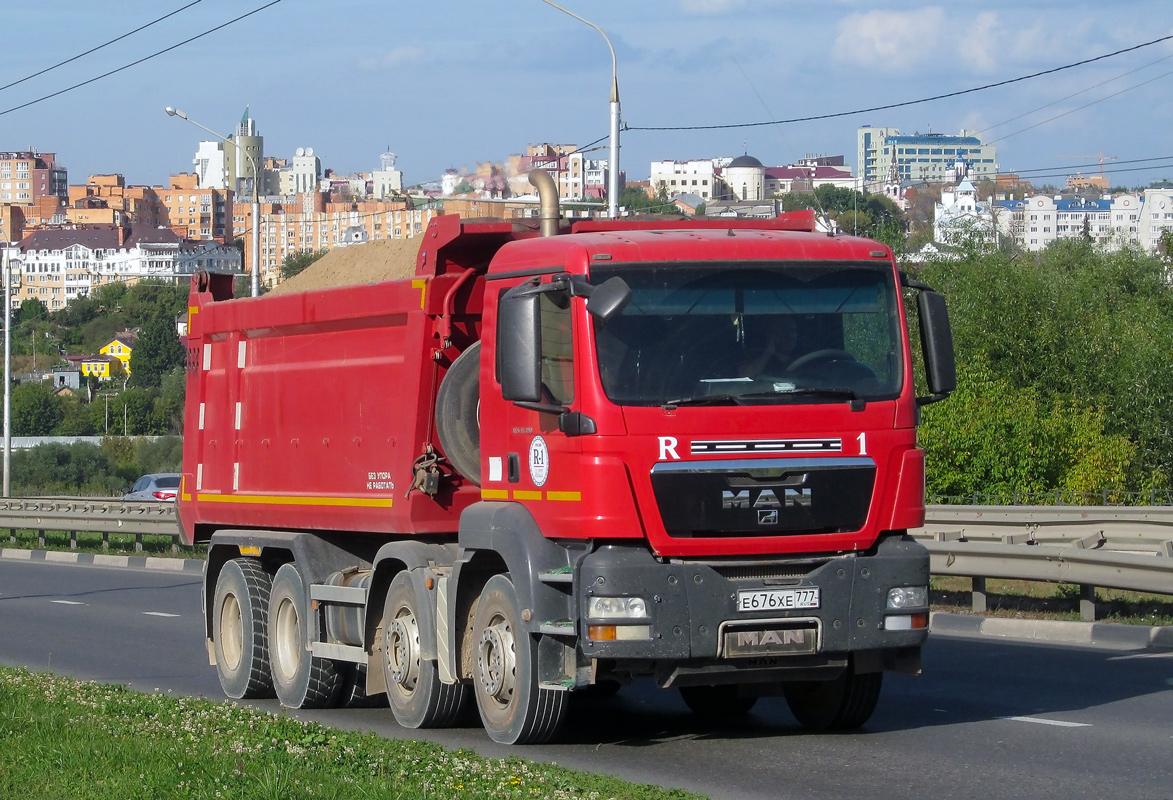 Москва, № Е 676 ХЕ 777 — MAN TGS ('2007) 41.400