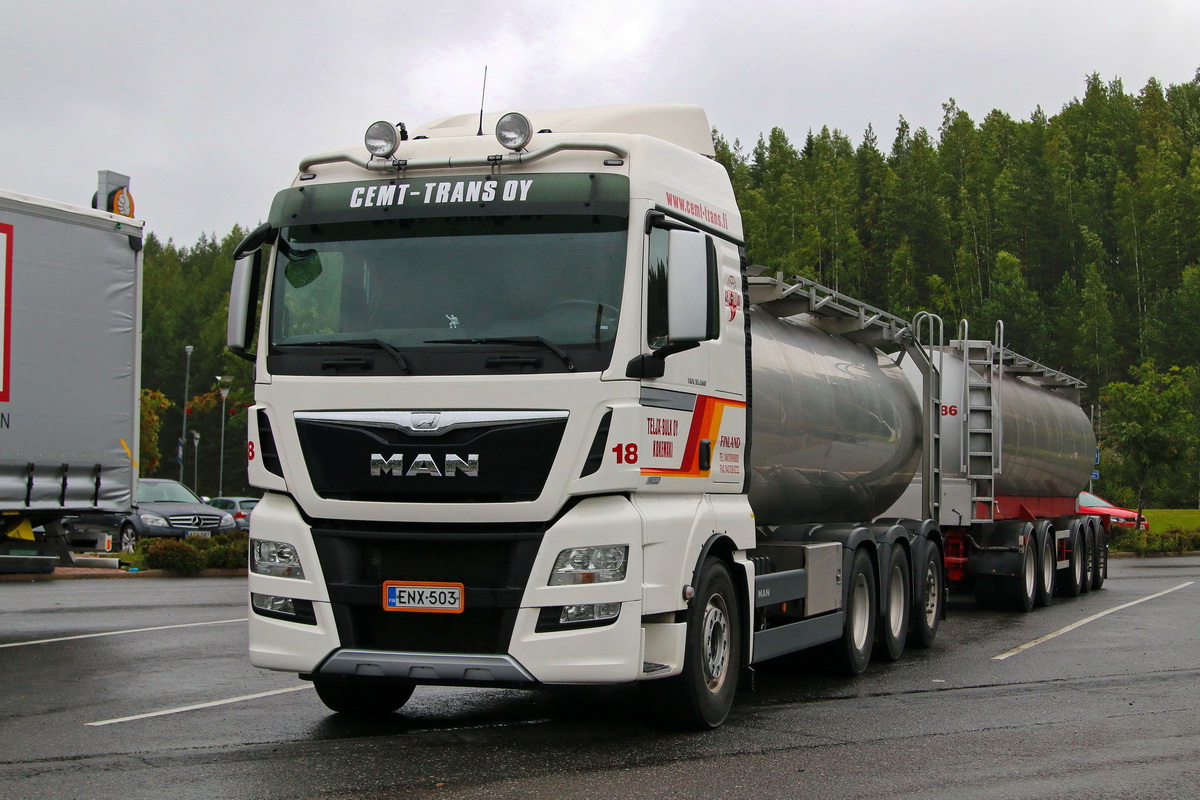 Финляндия, № 18 — MAN TGX ('2012) 33.560