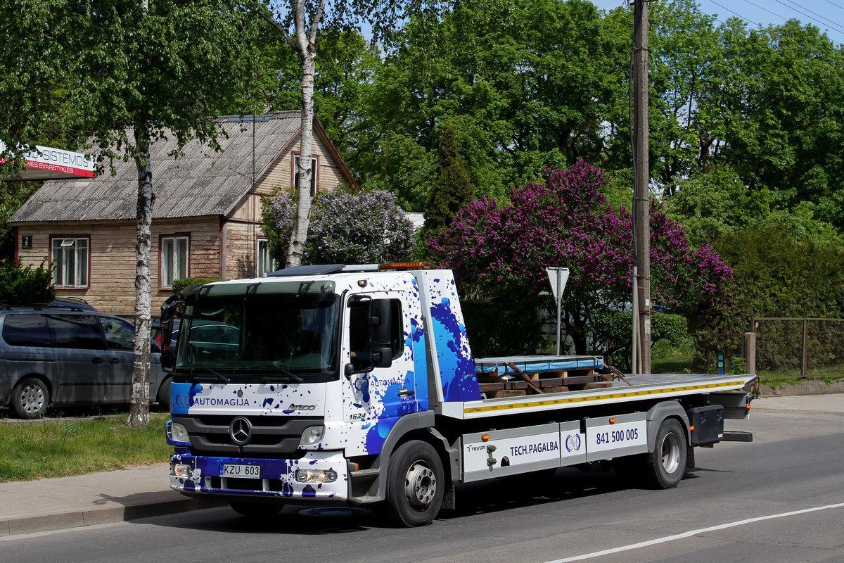 Литва, № KZU 603 — Mercedes-Benz Atego (общ.м)