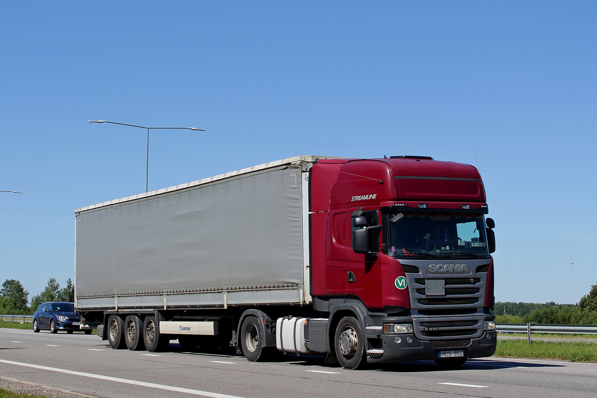 Литва, № HDS 650 — Scania ('2013) R410