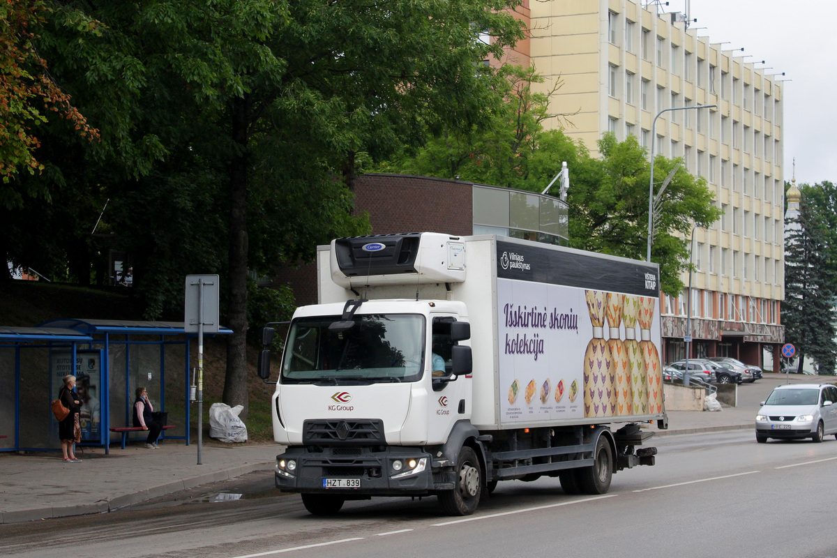 Литва, № HZT 839 — Renault D-Series