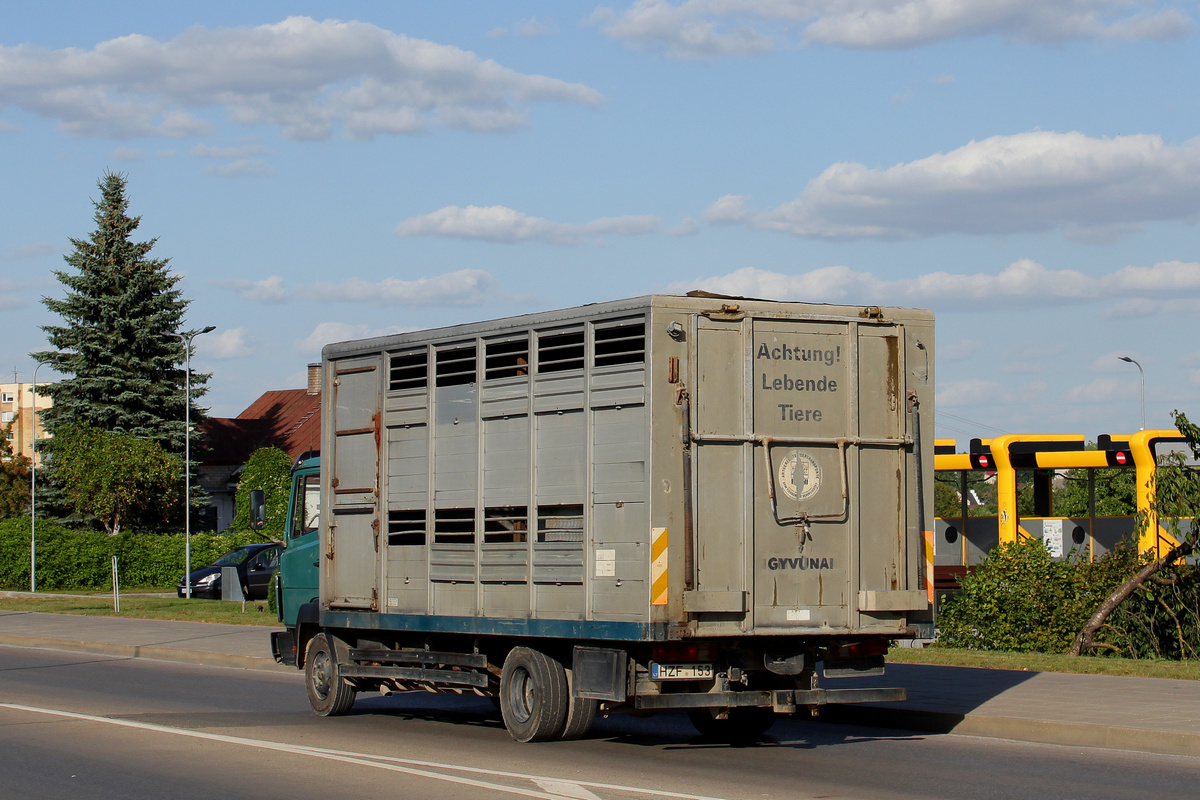 Литва, № HZF 153 — Mercedes-Benz LK 917