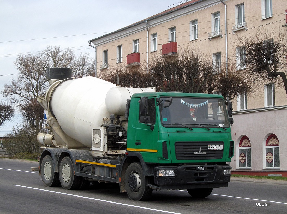 Витебская область, № АМ 0218-2 — МАЗ-6312B3