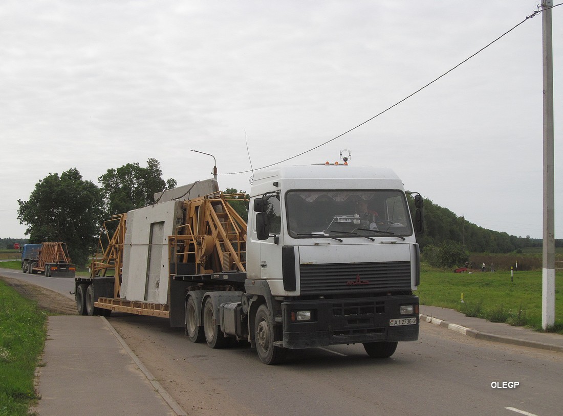 Витебская область, № АІ 2736-2 — МАЗ-6430 (общая модель)