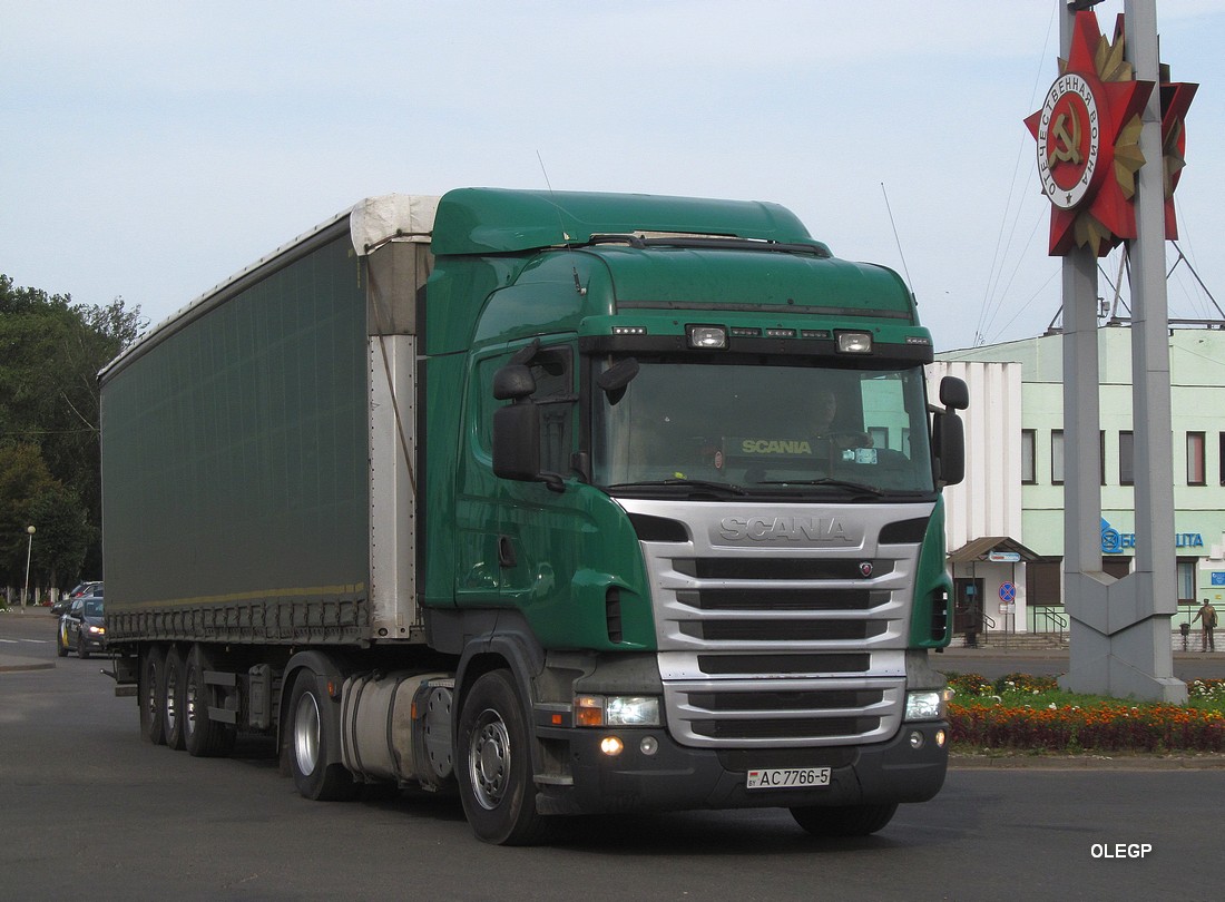Минская область, № АС 7766-5 — Scania ('2009, общая модель)