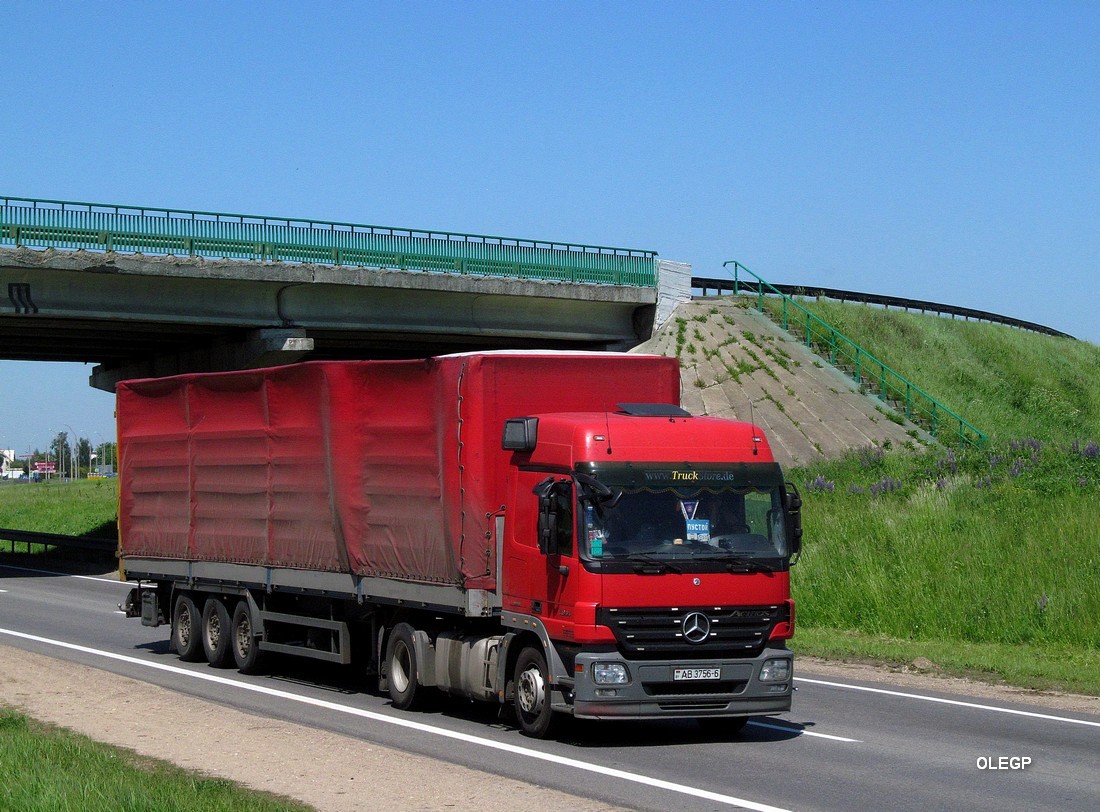 Могилёвская область, № АВ 3756-6 — Mercedes-Benz Actros ('2003) 1844