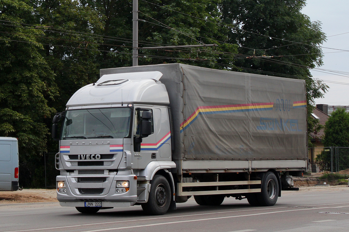 Литва, № JNN 222 — IVECO Stralis ('2007)