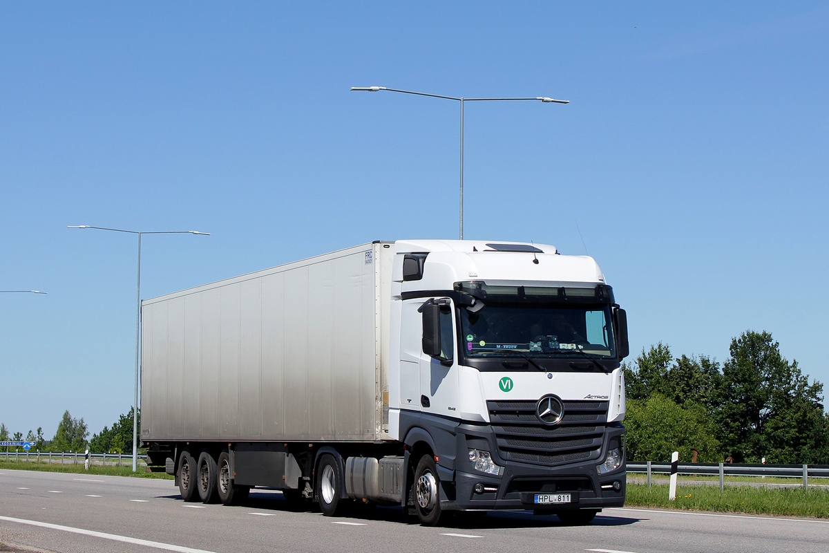 Литва, № HPL 811 — Mercedes-Benz Actros ('2011) 1845