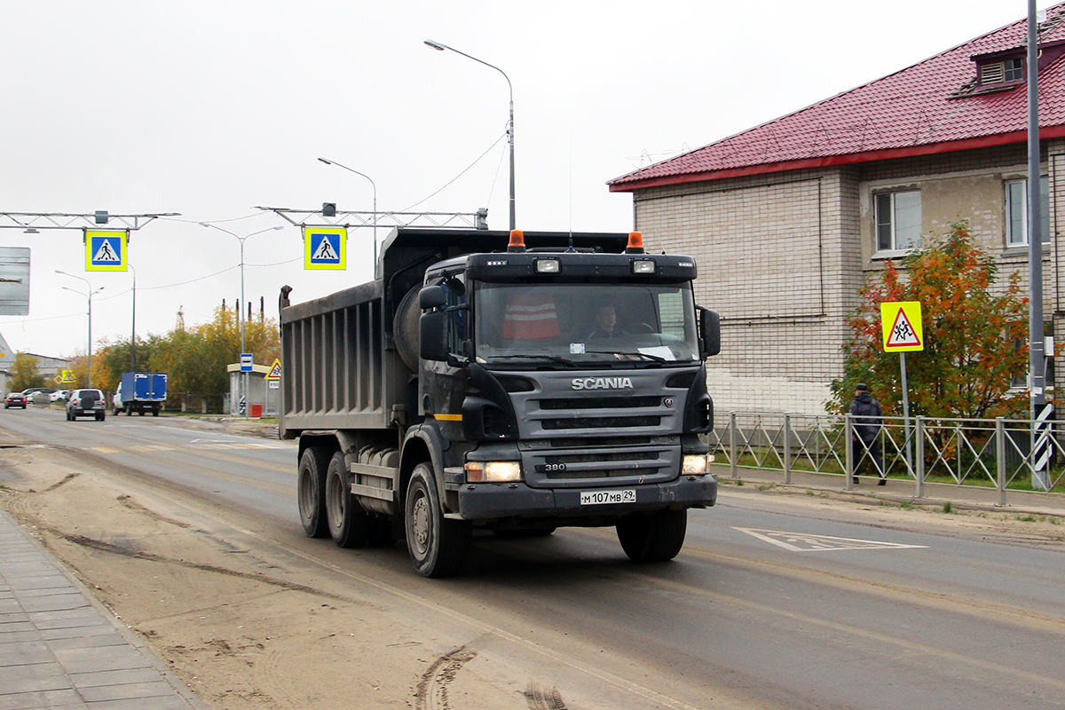 Архангельская область, № М 107 МВ 29 — Scania ('2004) P380