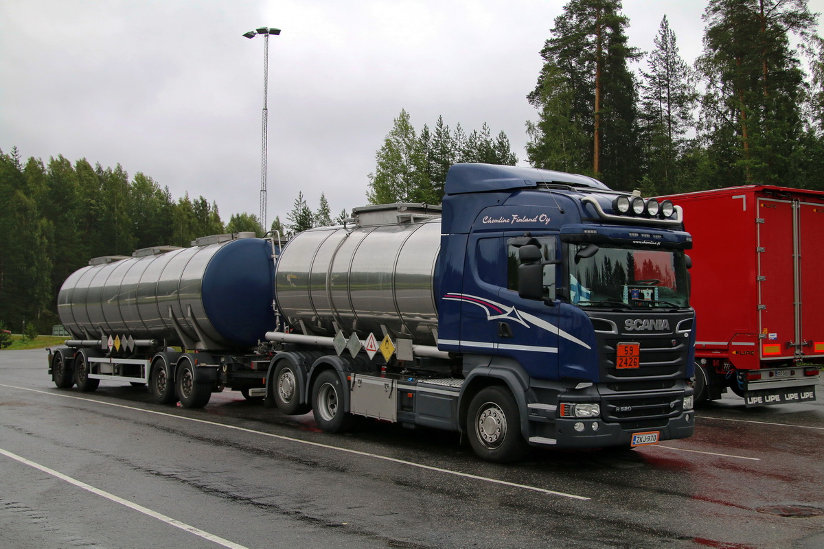 Финляндия, № ZKJ-970 — Scania ('2013) R520