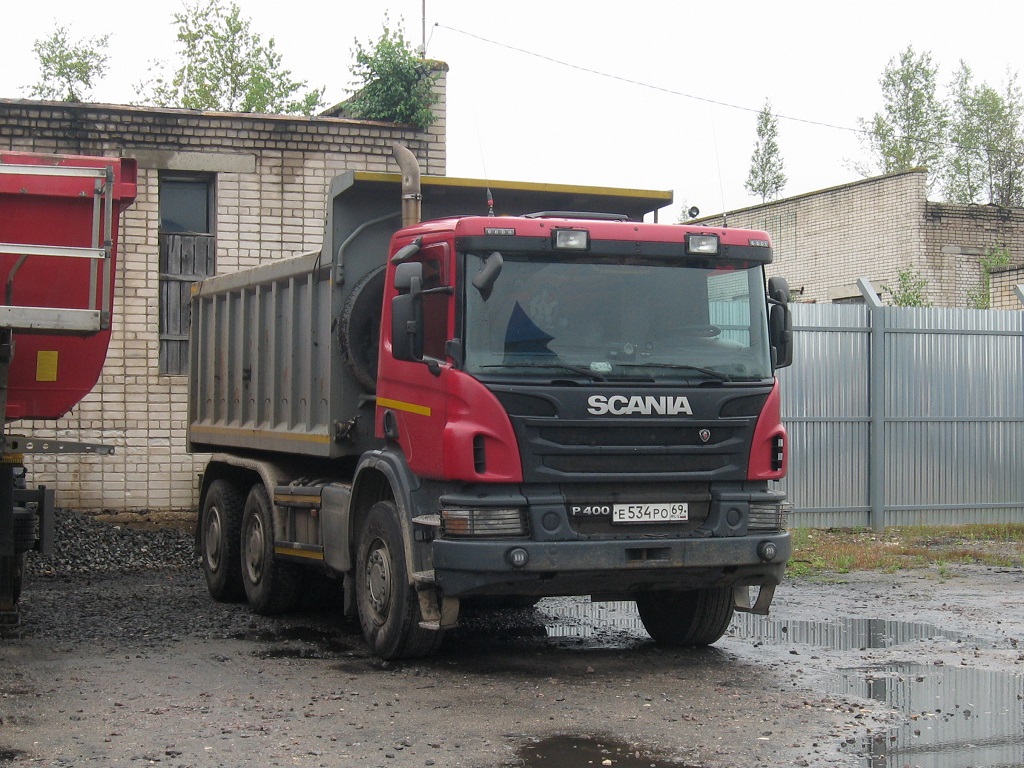 Тверская область, № Е 534 РО 69 — Scania ('2011) P400