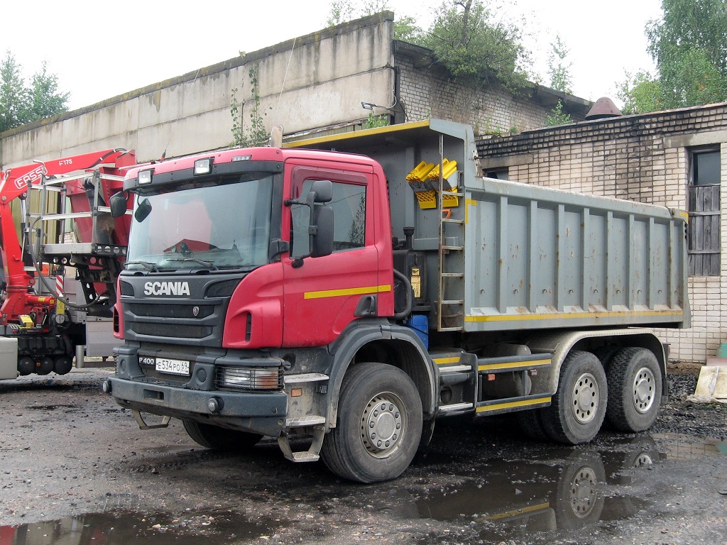 Тверская область, № Е 534 РО 69 — Scania ('2011) P400