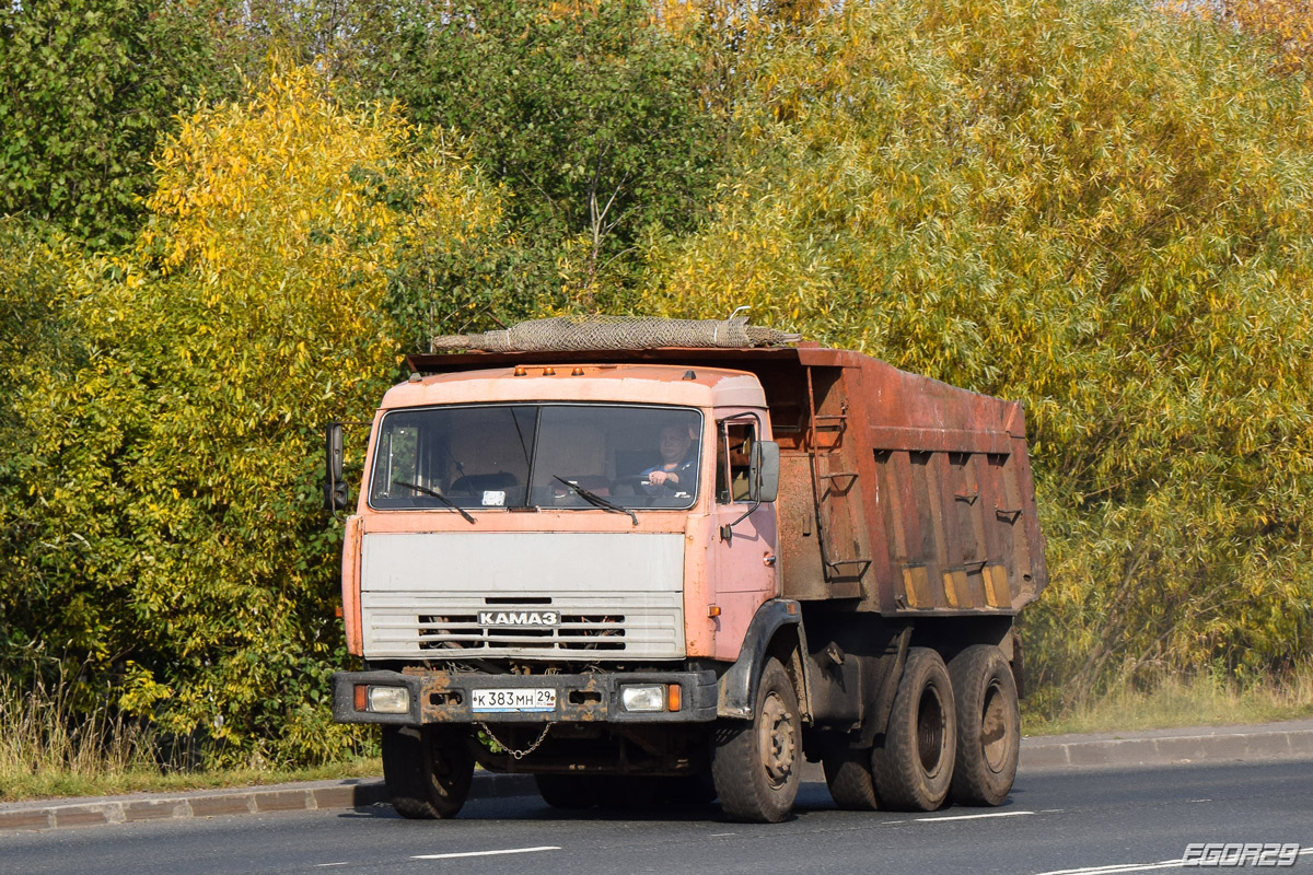 Архангельская область, № К 383 МН 29 — КамАЗ-65115-13 [65115N]