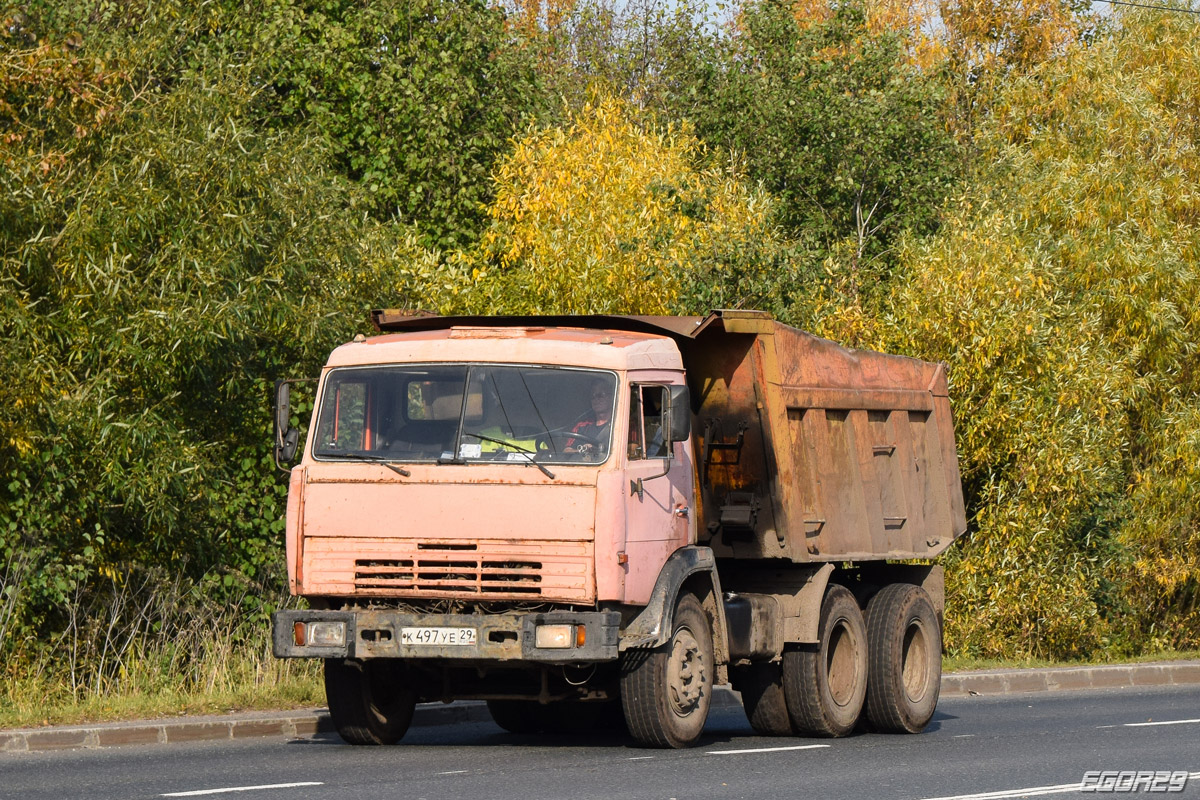 Архангельская область, № К 497 УЕ 29 — КамАЗ-65115-02 [65115C]