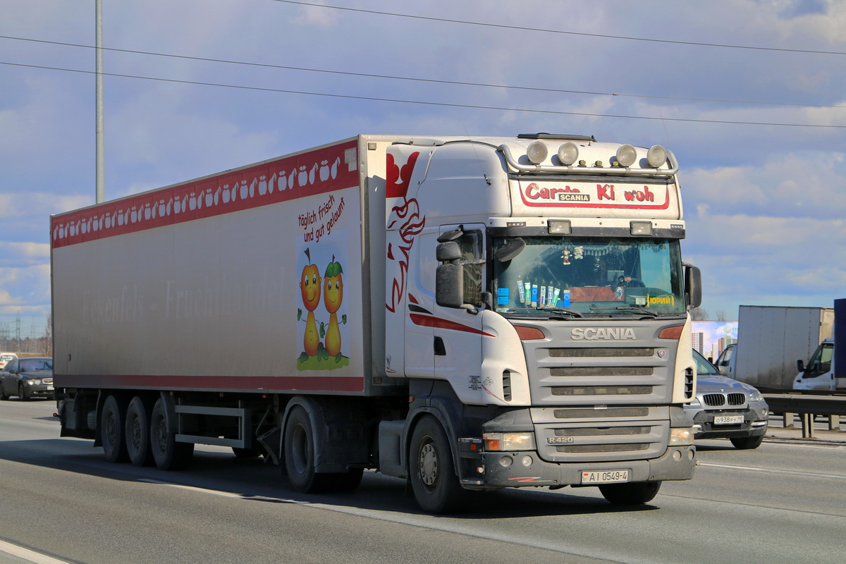 Гродненская область, № АІ 0549-4 — Scania ('2004) R420