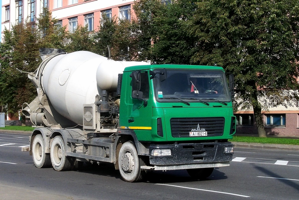 Могилёвская область, № АІ 8021-6 — МАЗ-6312 (общая модель)