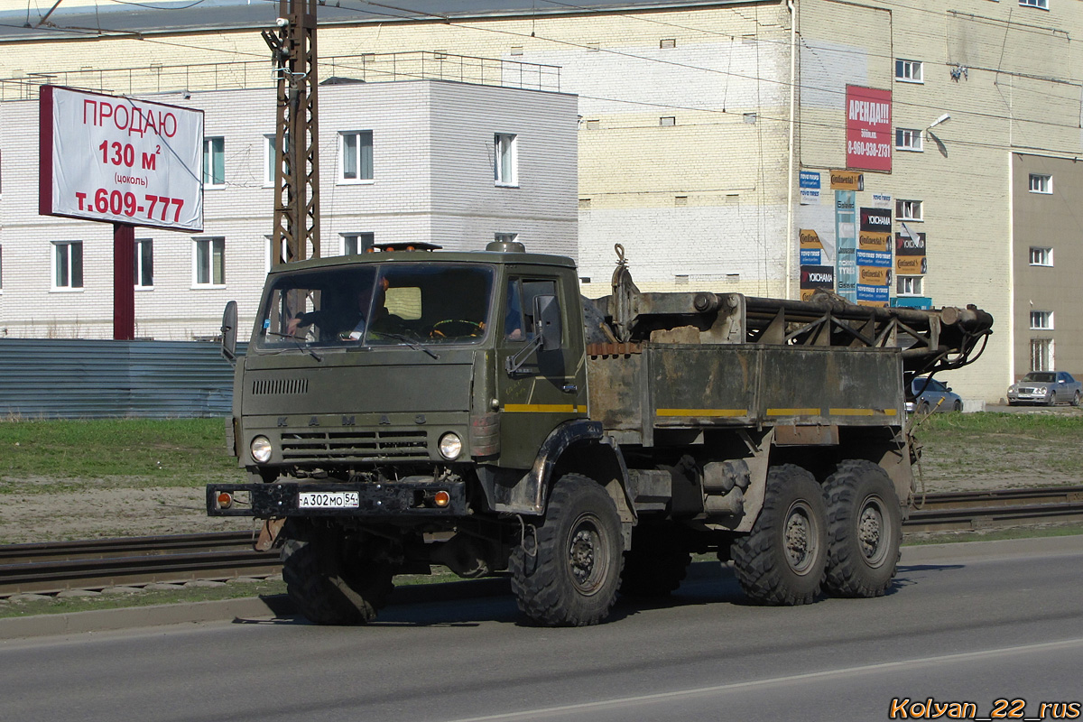 Новосибирская область, № А 302 МО 54 — КамАЗ-4310