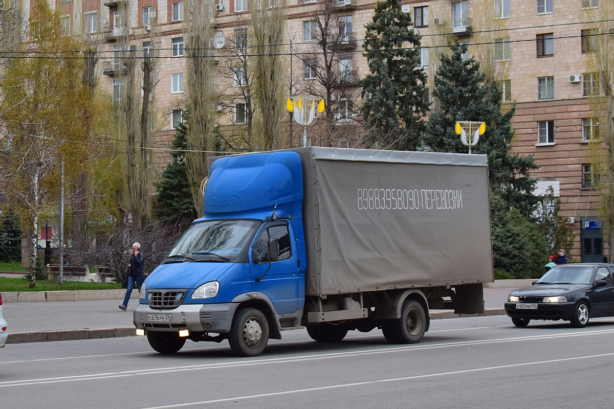 Волгоградская область, № С 676 РЕ 34 — ГАЗ-33106 "Валдай"