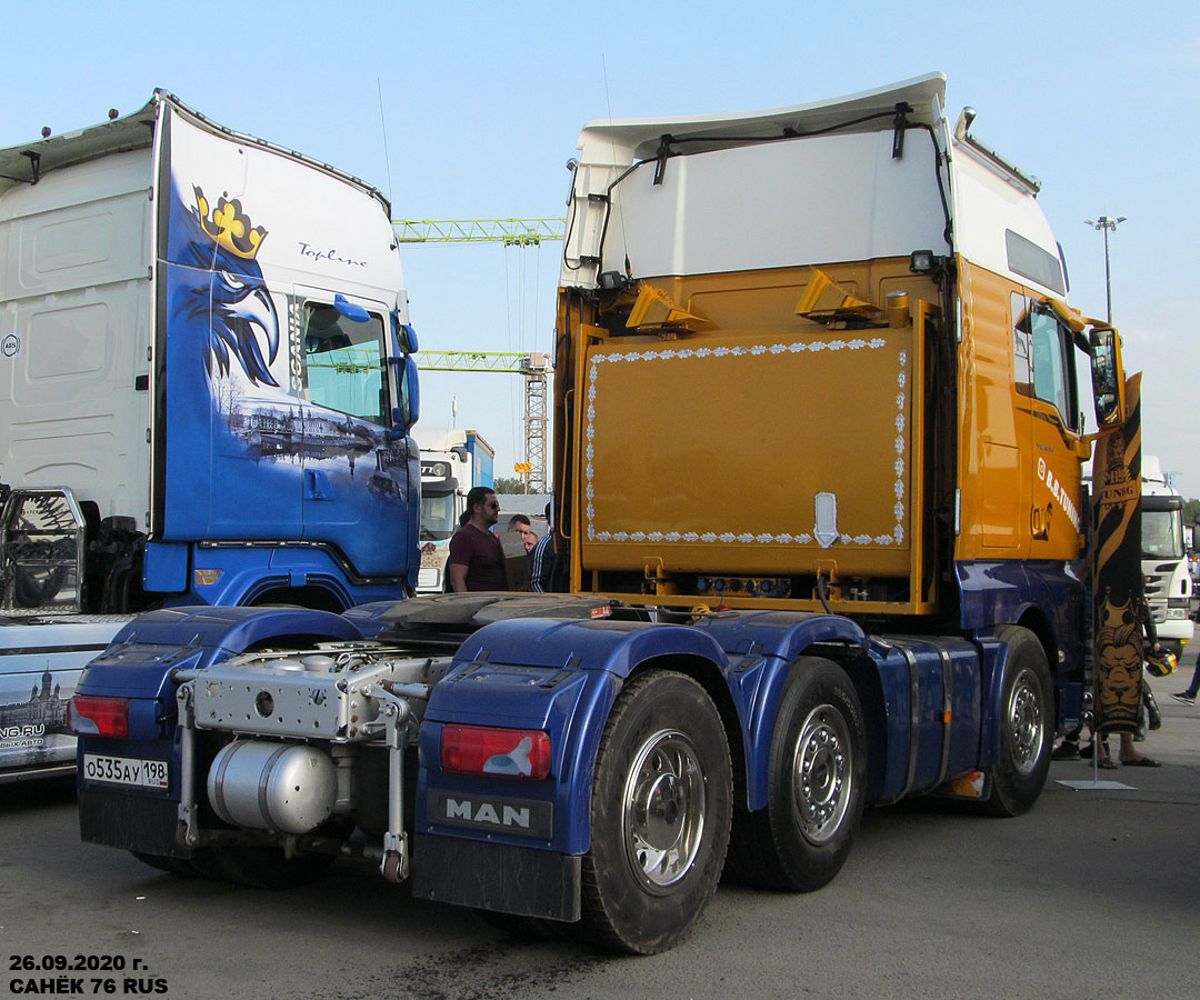 Санкт-Петербург, № О 535 АУ 198 — MAN TGX ('2007) 26.540