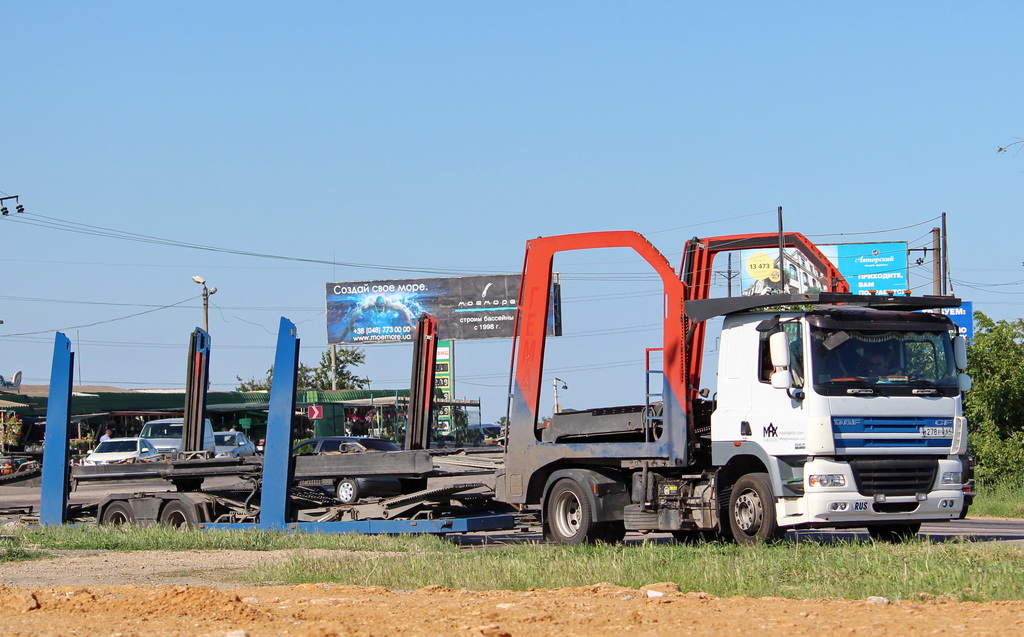 Саратовская область, № М 278 РУ 64 — DAF CF85 FT