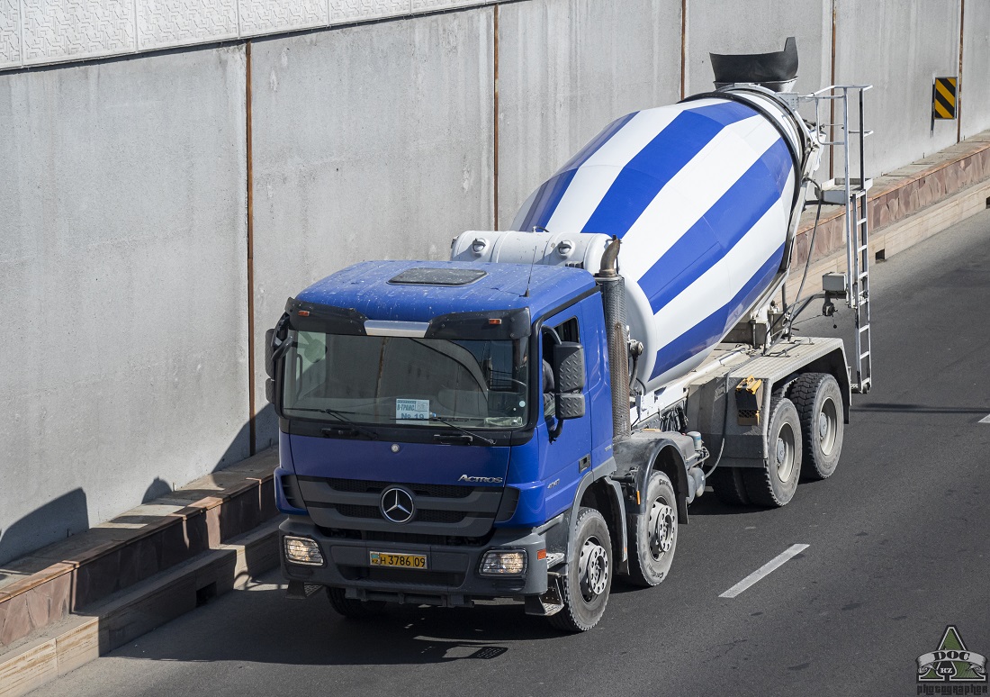 Карагандинская область, № H 3786 09 — Mercedes-Benz Actros ('2009) 4141