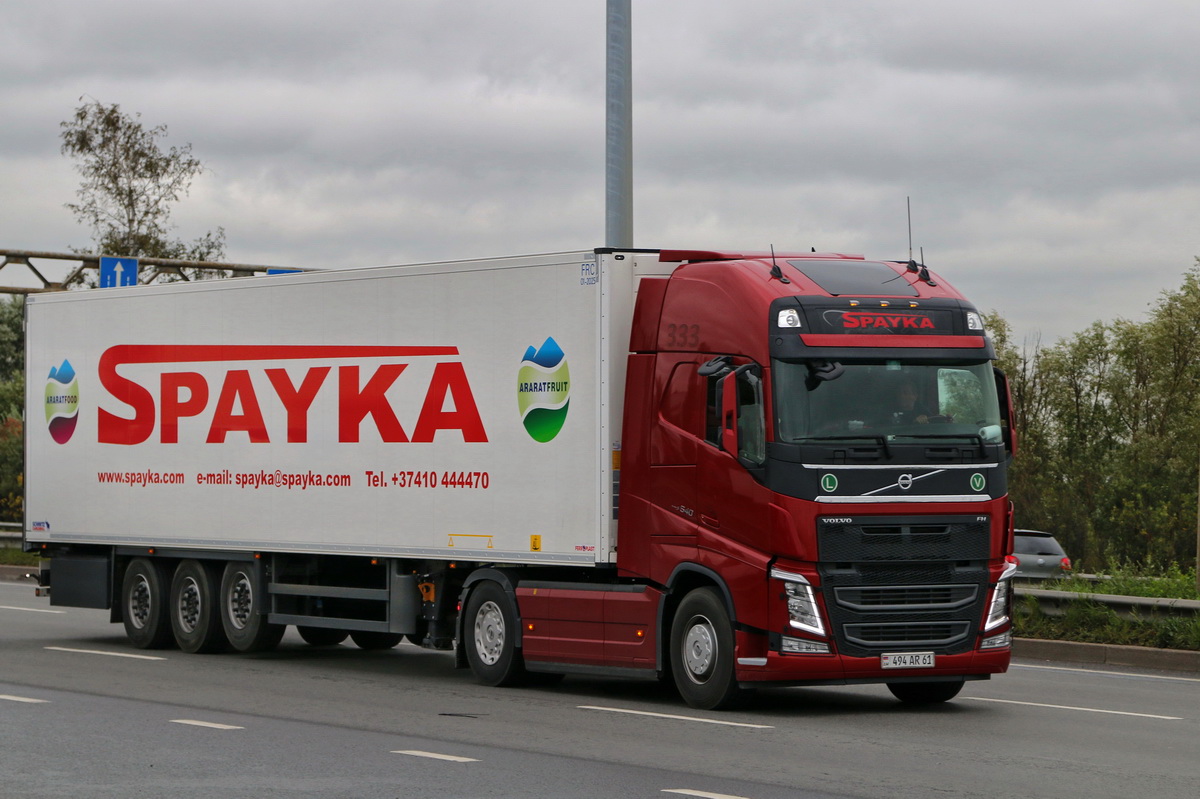 Армения, № 494 AR 61 — Volvo ('2012) FH.540