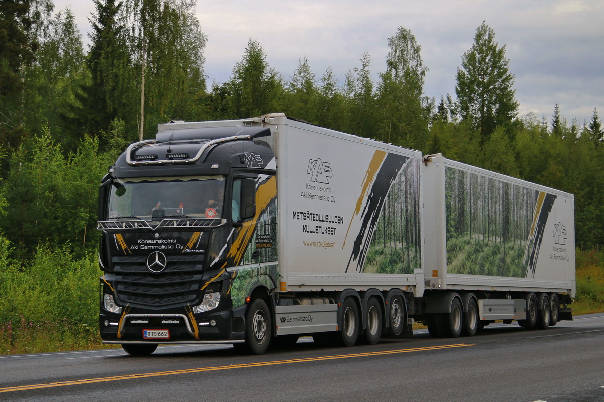 Финляндия, № RTS-662 — Mercedes-Benz Actros ('2011)