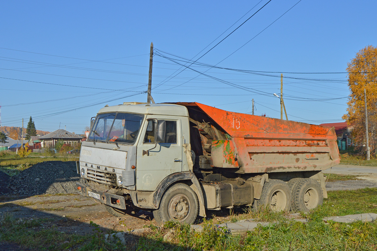 Свердловская область, № К 390 ТС 196 — КамАЗ-55111-02 [55111C]