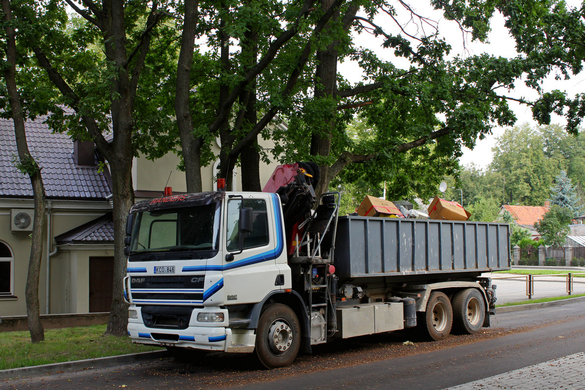 Литва, № KCO 846 — DAF CF65/75/85 (общая модель)