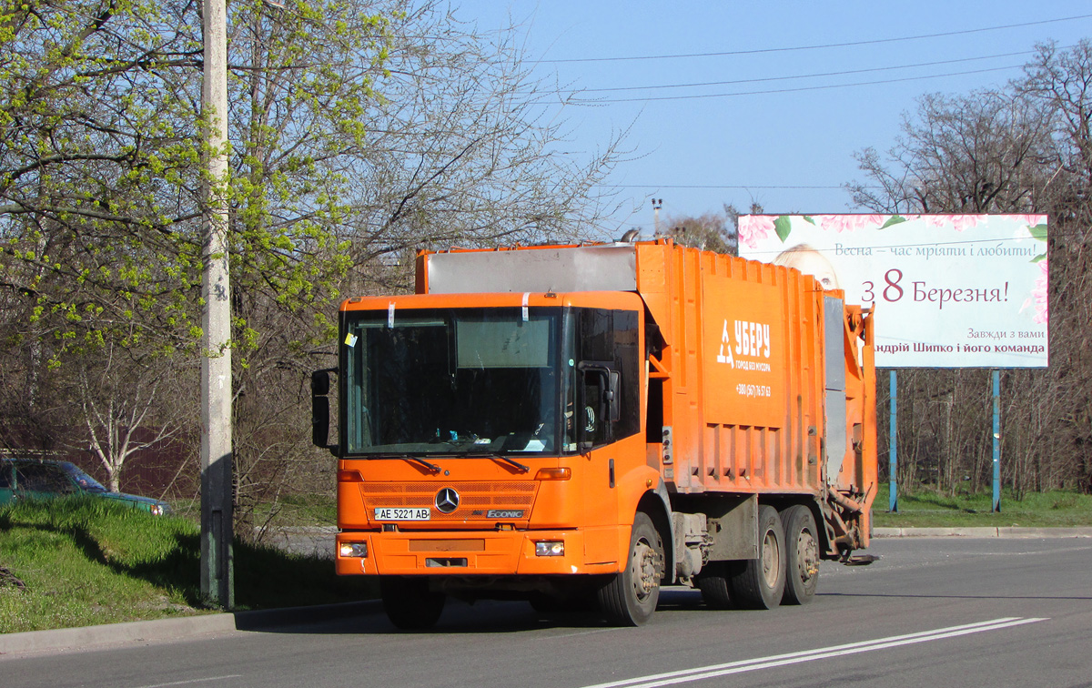 Днепропетровская область, № АЕ 5221 АВ — Mercedes-Benz Econic