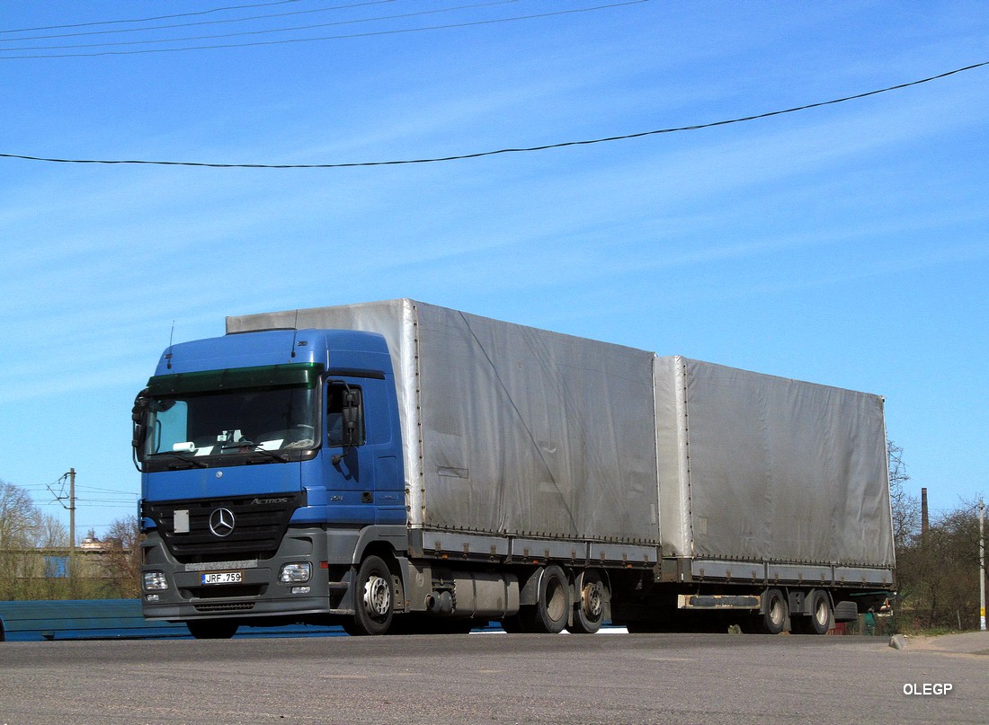 Литва, № JRF 759 — Mercedes-Benz Actros ('2003) 2541