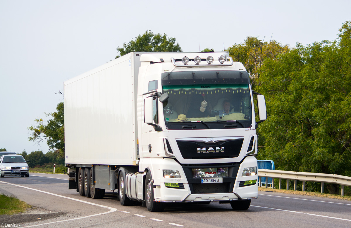 Закарпатская область, № АО 4884 ВТ — MAN TGX ('2012) 18.440