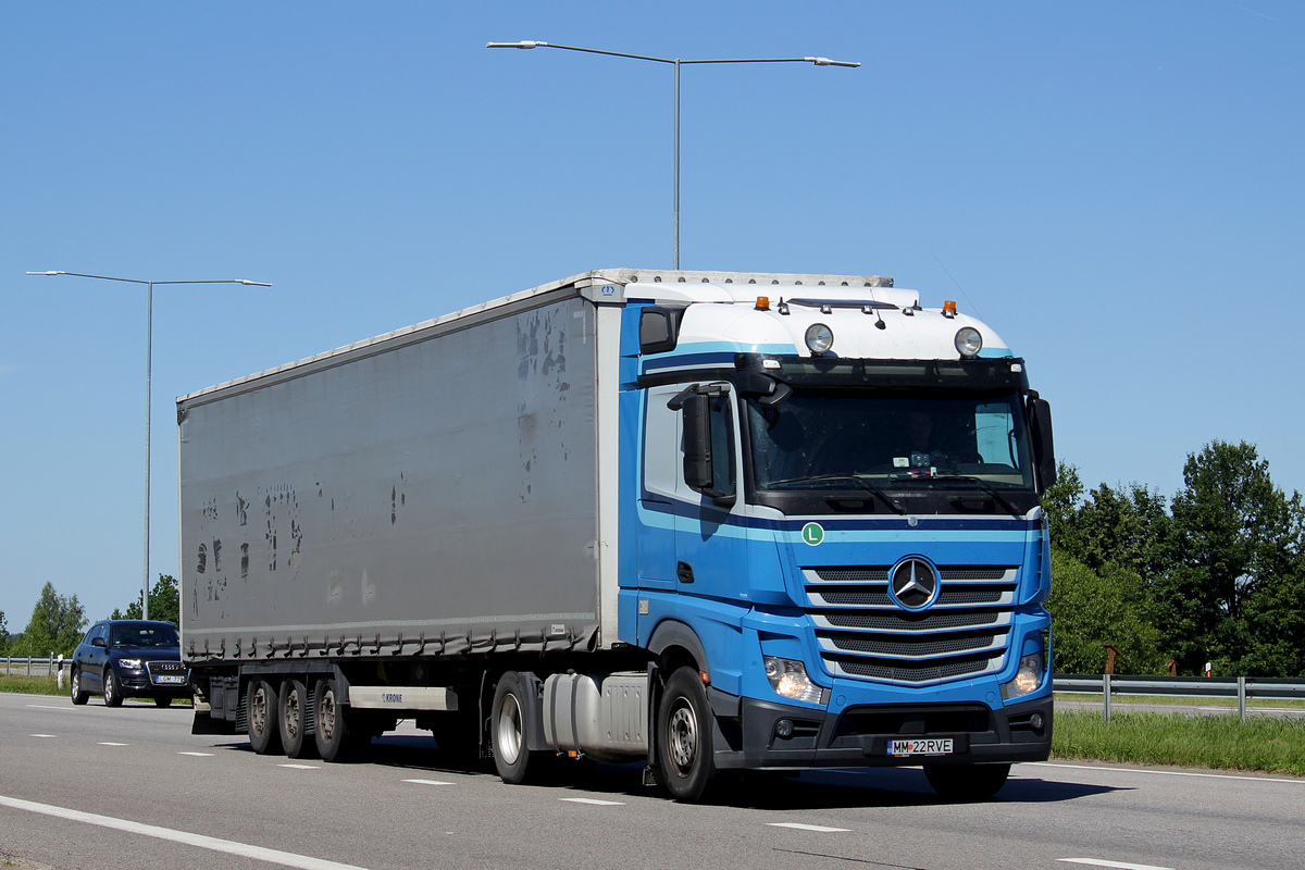 Румыния, № MM 22 RVE — Mercedes-Benz Actros ('2011)