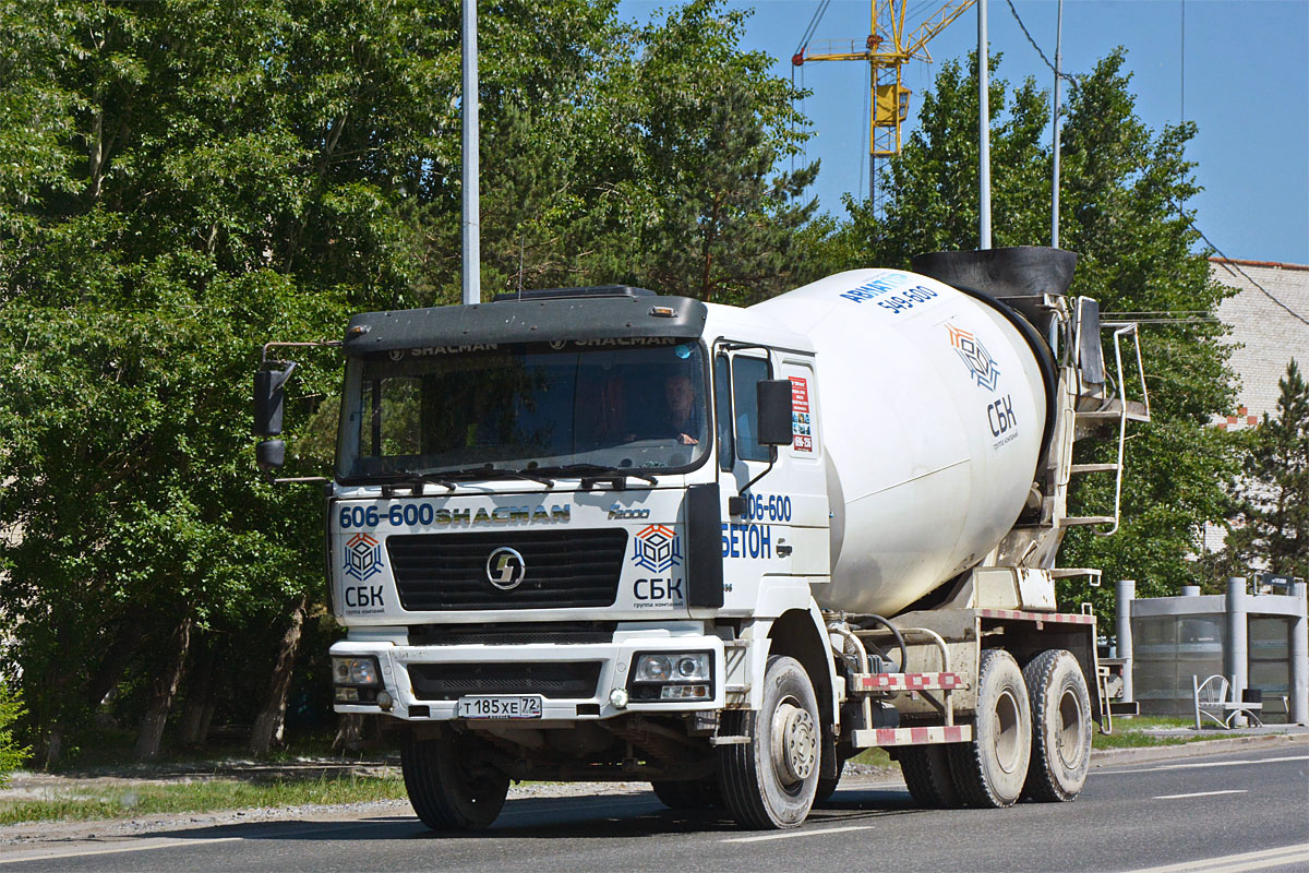 Тюменская область, № Т 185 ХЕ 72 — Shaanxi Shacman F3000 SX525x