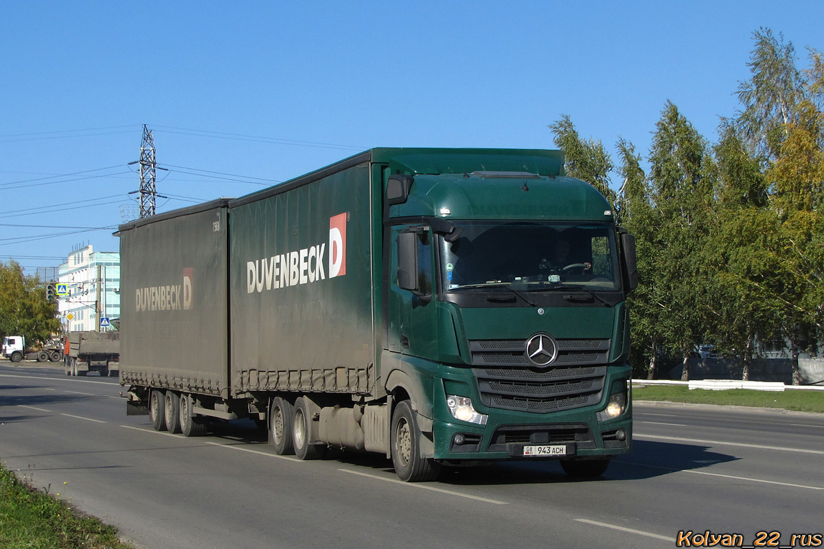 Киргизия, № 08 943 ACH — Mercedes-Benz Actros ('2011)