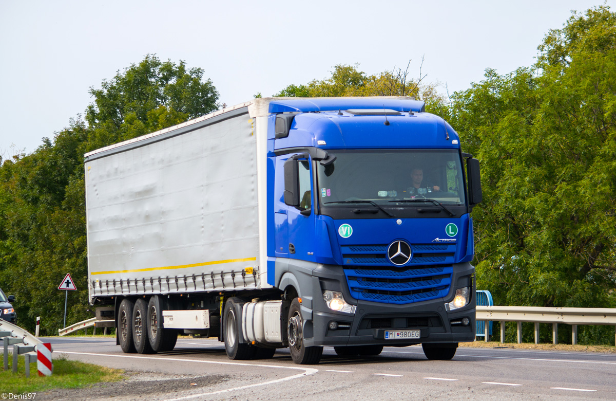 Словакия, № MI-980EG — Mercedes-Benz Actros ('2011) 1845