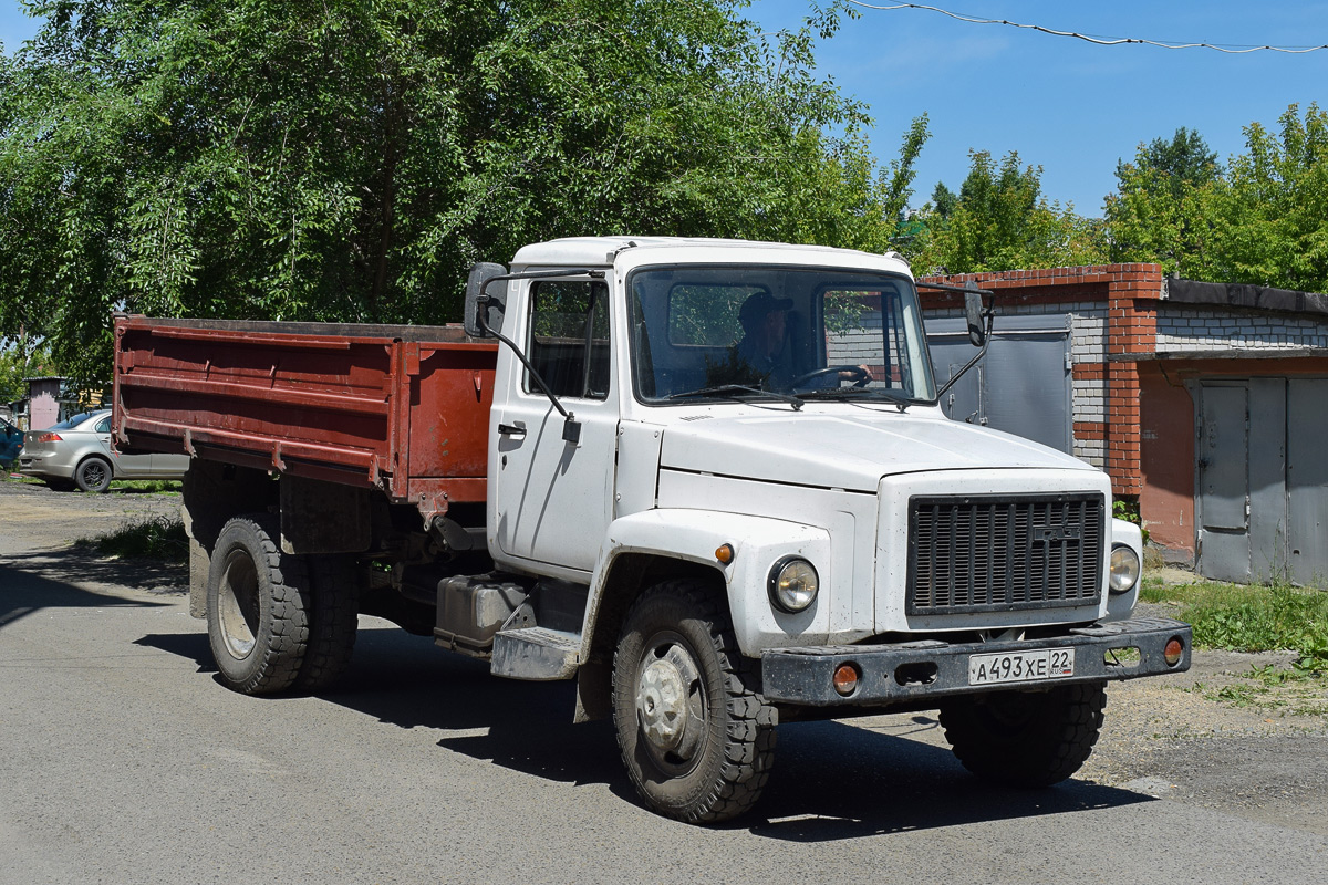 Алтайский край, № А 493 ХЕ 22 — ГАЗ-3309