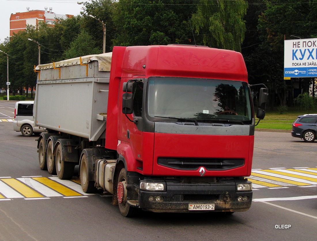 Витебская область, № АМ 0193-2 — Renault Premium ('2006)