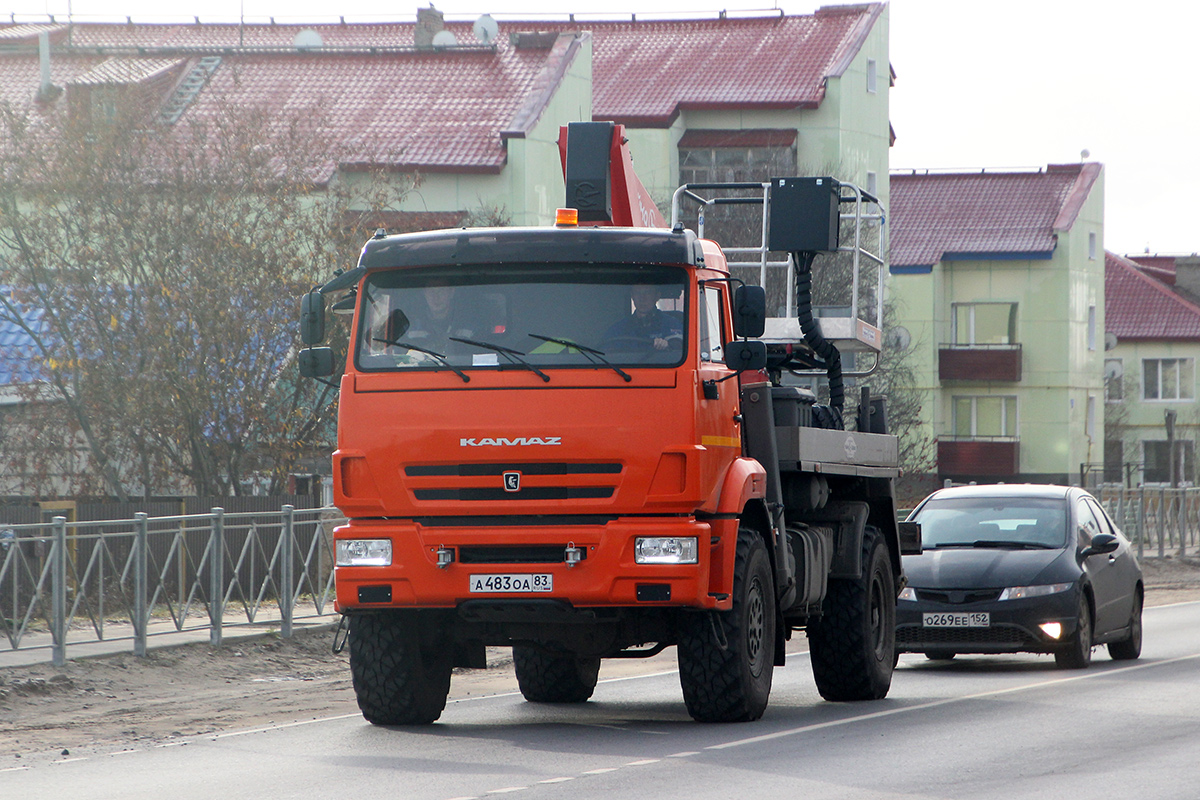 Ненецкий автономный округ, № А 483 ОА 83 — КамАЗ-43502-D5