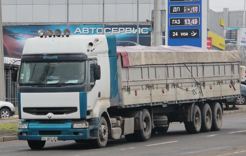 Киевская область, № АІ 8812 АІ — Renault Premium ('1996)