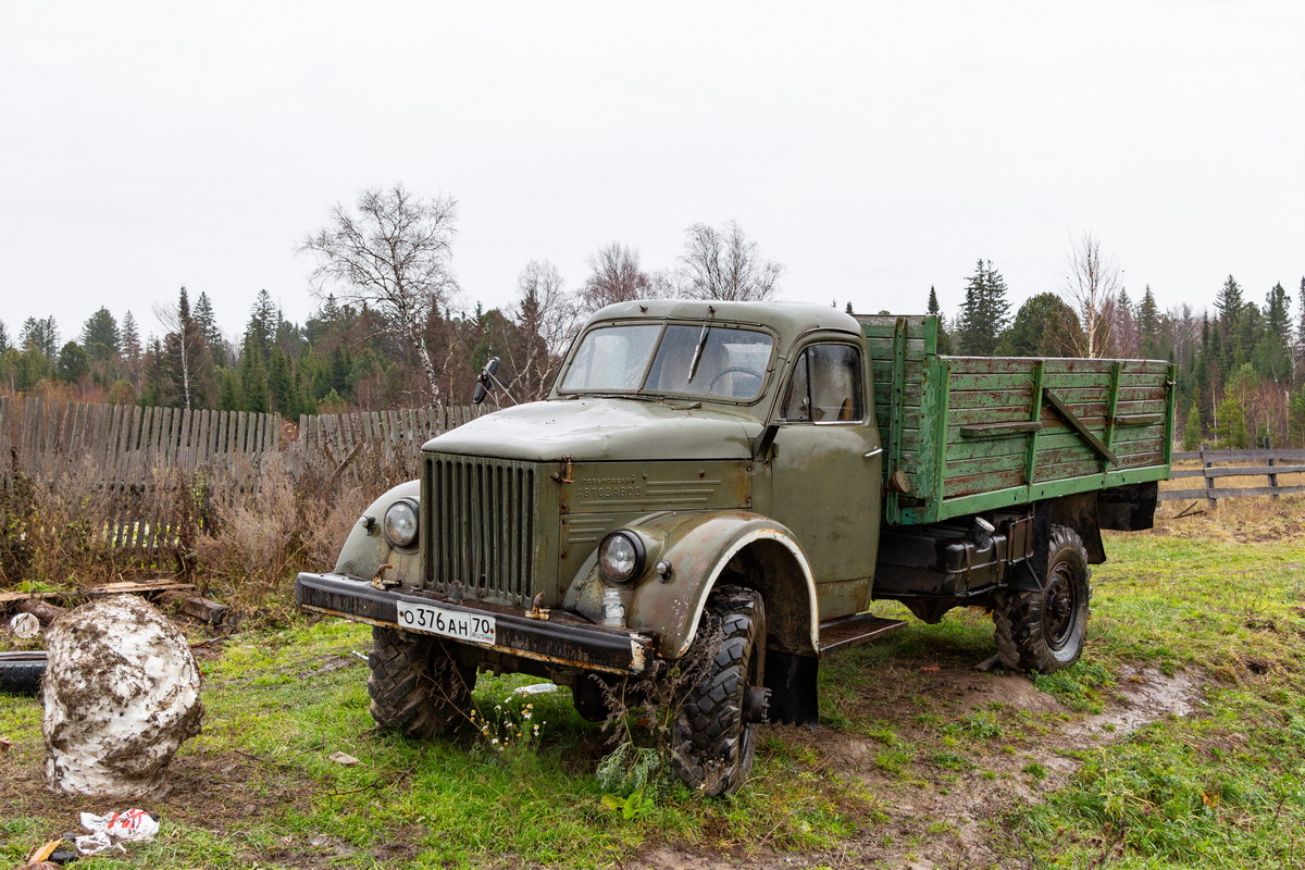 Томская область, № О 376 АН 70 — ГАЗ-63