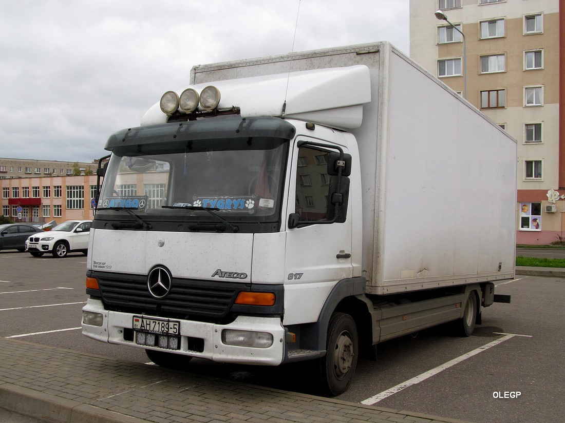 Минская область, № АН 7189-5 — Mercedes-Benz Atego 817