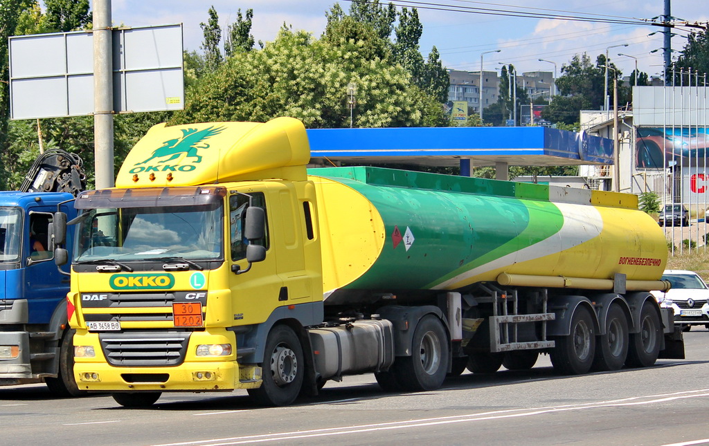 Винницкая область, № АВ 3658 ВО — DAF CF85 FT